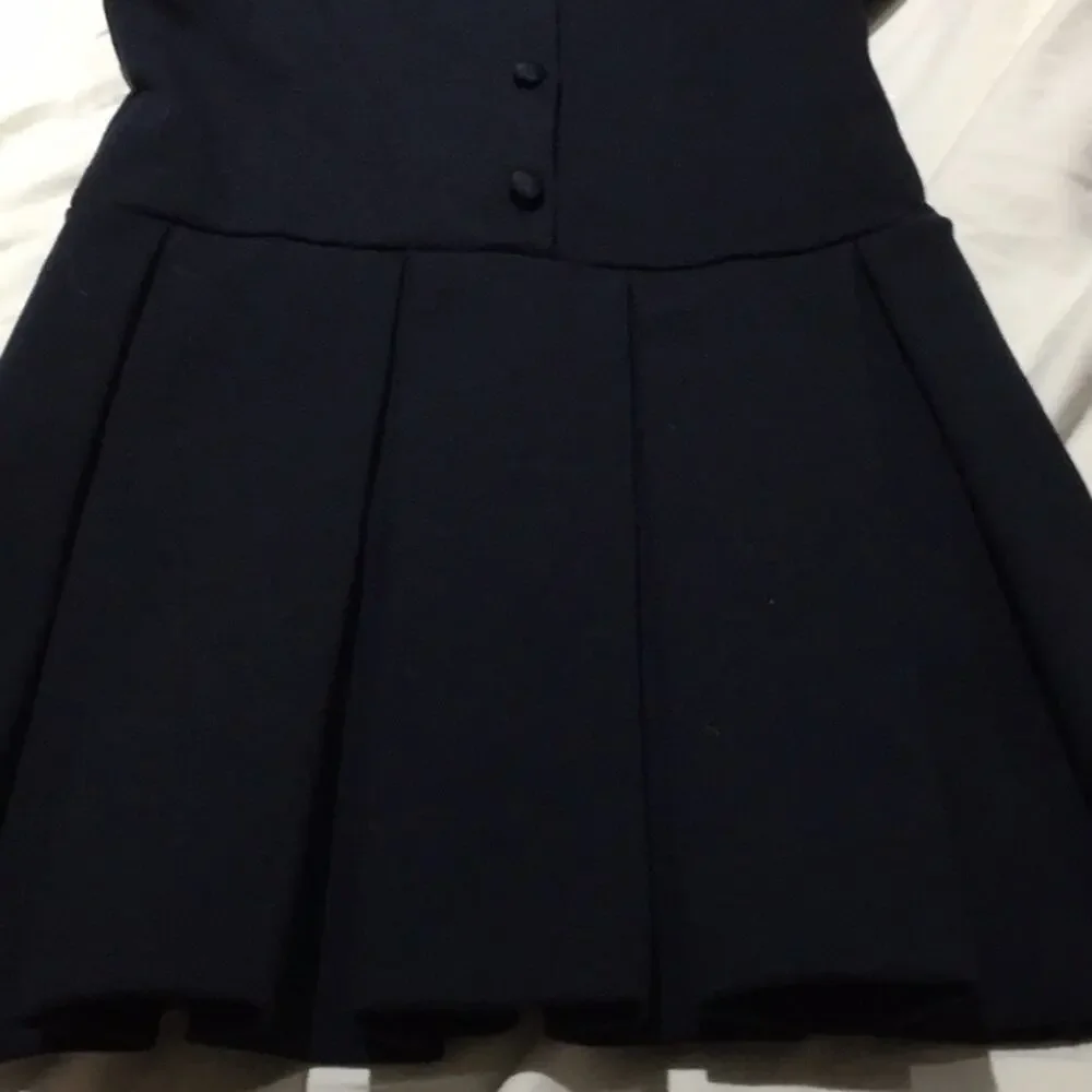 Ralph Lauren navy box pleat dress 24M worn once